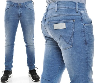 WRANGLER spodnie SKINNY jeans slim BRYSON W27 L30