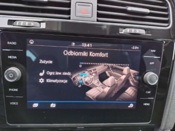 Volkswagen Golf VII Variant 2.0 TDI CR DPF BlueMotion Technology 150KM 2017 Volkswagen Golf FVmarza Kamera podgrz.fotele APP-Connect ASO 2.0 150KM, zdjęcie 22