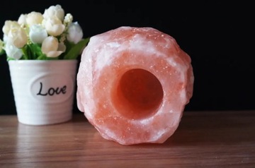 Соляной подсвечник Соляная лампа Натуральный ионизатор S