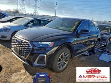 Audi 2022 Audi Q5 Sportback 2022r., Prm Pls 45, 2L, od ubezpieczalni 2.0 Benzyna
