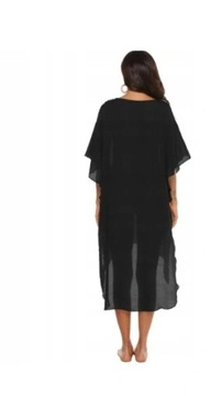 КРАСИВАЯ ЖЕНСТВЕННАЯ ПАРЕО БОХО ПЛЯЖНАЯ ТУНИКА