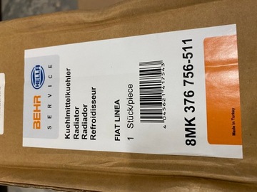 BEHR CHLADIČ VODY FIAT LINEA JAKOST OE