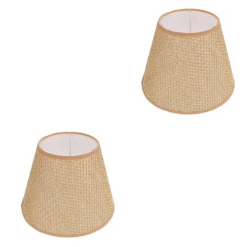 Klosz do lampki nocnej Tkany abażur, 2 szt
