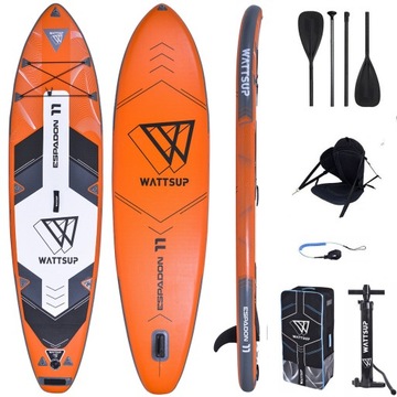DESKA SUP POMPOWANA KAJAK WATTSUP ESPADON 11'0