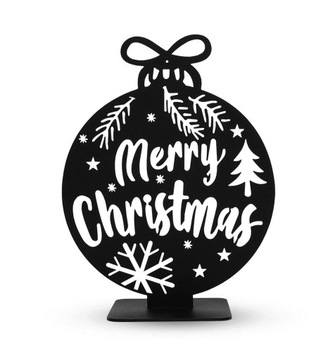 МЕТАЛЛИЧЕСКАЯ БЕЗЕЗЕКА LOFT РОЖДЕСТВЕНСКИЙ ОРНАМЕНТ Украшение