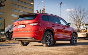 Skoda Kodiaq I SUV 2.0 TDI SCR 200KM 2021 Skoda Kodiaq Skoda Kodiaq 2.0TDI 4X4 Sport Line 200KM , Salon Polska , Fak, zdjęcie 7
