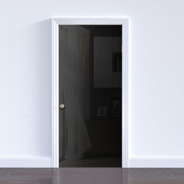 Черный глянцевый шпон для рулона столешницы мебели 50x150см