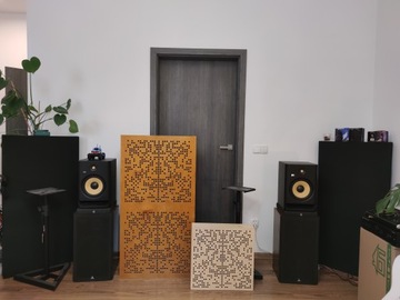 Акустическая панель-поглотитель Студийный экран