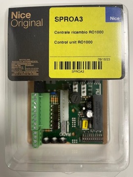 Nice centrala ROA3 ROBO 1000 płyta sterownik nowa