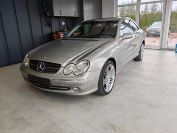 Mercedes CLK W209 Coupe C209 2.6 V6 (240) 170KM 2004 Mercedes-Benz CLK Mercedes CLK 2.6 Benzyna