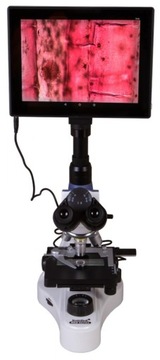 Тринокулярный цифровой микроскоп Levenhuk MED D10T LCD