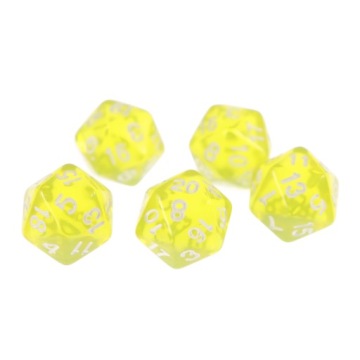 НАБОР ИЗ 2 КУБИКОВ K20 RPG FUTURISTIC LOOK КУБИКИ ICOSAHEDRAL КУБИКИ