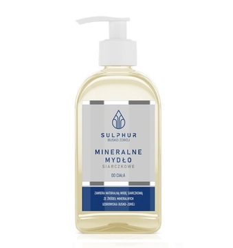 Mineralne mydło siarczkowe w płynie 300g