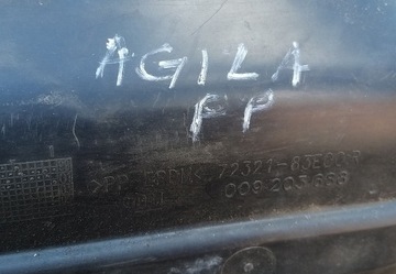 OPEL AGILA A PODBĚH PŘEDNÍ PRAVÉ