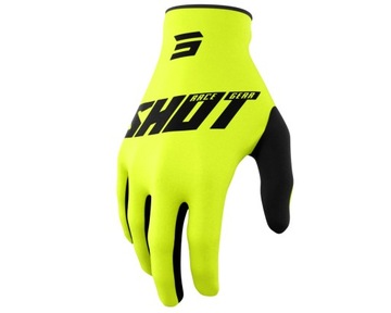 Shot Rękawice Moto Burst Żółte M cross enduro