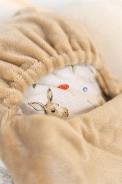 OTULACZ DO FOTELIKA WÓZKA NOSIDEŁKA ZAPINANY CIEPŁY BAWEŁNA PLUSZ BABYMAM