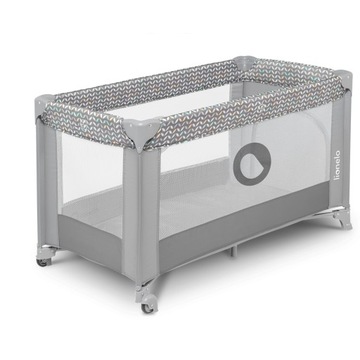 Дорожная кроватка Stefi Grey Concrete Multicolor
