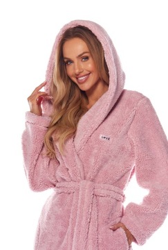 ДЛИННЫЙ ТЕПЛЫЙ ЦВЕТОЧНЫЙ ХАЛАТ ЖЕНСКИЙ ХАЛАТ M