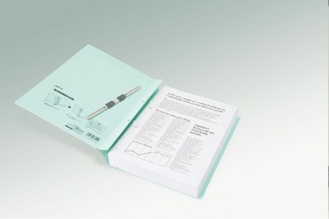 BINDER ZERO MAX BASIC (Папка BINDER) А4 ЗЕЛЕНАЯ ПАСТЕЛЬ 10 шт.