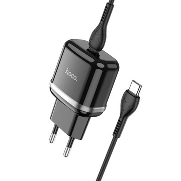 HOCO ŁADOWARKA SIECIOWA TYP C PD 20W FAST CHARGE VICTORIOUS Z KABLEM TYP C