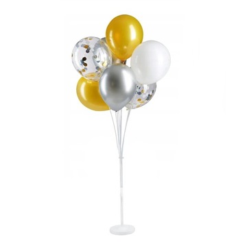 STOJAK na Balony dekoracje na wesele urodziny 130cm Stabilna podstawa