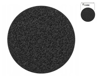 ШЛАНГ ПОРОШЕННАЯ РЕЗИНА ПРОКЛАДКА EPDM 8мм 10М