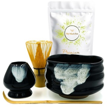 Zestaw Matcha Startowy do Matchy Herbata MyMatcha Takara Burashi