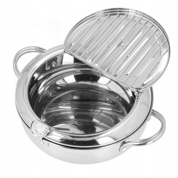 Японская стальная кастрюля для маленькой фритюрницы темпура