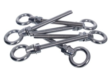 НЕРЖАВЕЮЩИЙ ВИНТ С УШИНОЙ M10 X 100 M ПОЛНАЯ РЕЗЬБА