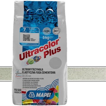 Fuga Mapei Ultracolor 5kg 111 srebrny