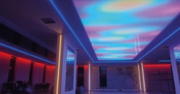 50-метровый цифровой светодиодный комплект TM1814 24 В RGBW для натяжного потолка профессионального качества