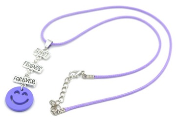 2 подвески со смайликом BEST FRIENDS FOREVER BFF