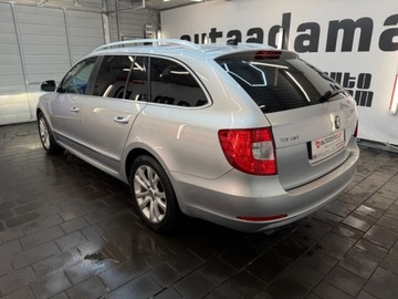 Skoda Superb II Sedan 2.0 TDI CR DPF 140KM 2013 Skoda Superb duze rodzinne kombi w 4x4 z automatyczna skrzynia dsg w bogat, zdjęcie 6