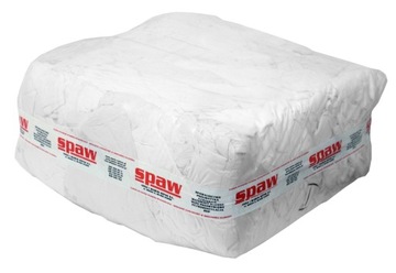 Czyściwo bawełniane w kolorze białym 10KG