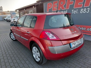 Renault Megane II 2004 Renault Megane Klimatronik Tempomat Elektryka 1.6 Benzyna 113KM, zdjęcie 4