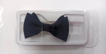 ГАЛСТУК-БАБОЧКА ТЕМНО-СИНИЙ ГЛАДКИЙ АТЛАС Размер 0–2L