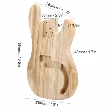 Прочные электрогитары с бочкообразным корпусом