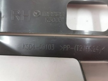 Ślizg zderzaka przedniego MAZDA CX-5 II lift prawy 73.