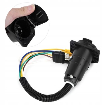 4-kierunkowy płaski do 7-kierunkowy okrągły kabel