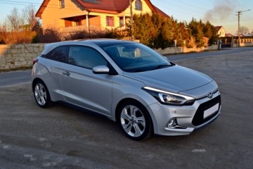 Hyundai i20 II Coupe 1.4 MPI 100KM 2015 COUPE/full opcja fULL LED/Zarejestrowany, zdjęcie 5
