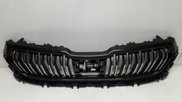 SKODA KODIAQ LIFT RS 21- GRIL GRILL CZARNY + CHROM