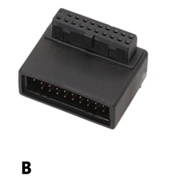 Адаптер угловой разъем USB 3.0 на передней панели 19/20 контактов