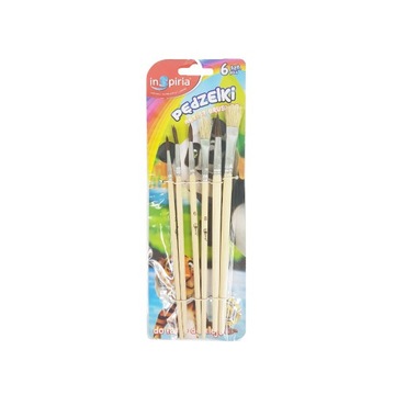 INSPIRIA PĘDZELKI 6 SZT