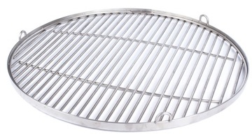 Гриль из нержавеющей стали, штатив, решетка, 70 см, INOX, казан