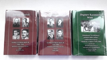Karol Estreicher 1-2+Dokumenty rewindykacji FOLIA