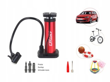 Металлический ножной мини-насос AMIO