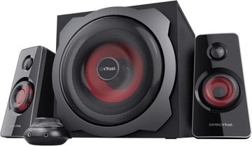 Trust Gaming GXT 38 Głośnik PC Gamer 2.1 z subwooferem, 120 W silaniem