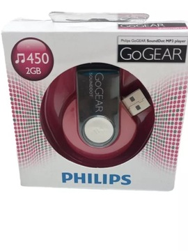 ODTWARZACZ PHILIPS GOGEAR SOUNDDOT MP3 2GB RÓŻOWE