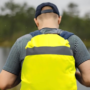 Водонепроницаемый светоотражающий чехол для рюкзака 20л.