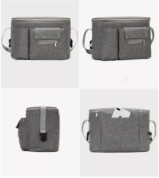 TORBA DO WÓZKA ORGANIZER 3W1 DLA MAMY I TATY